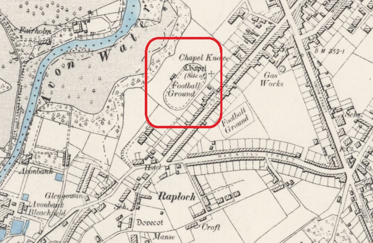 Airdrie - Raploch Park : Map credit National Library of Scotland